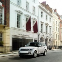Range Rover long: спереди слева